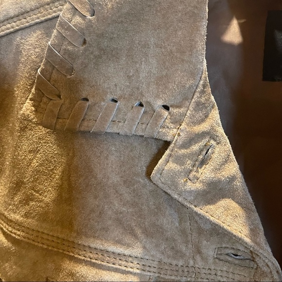 JOUJOU SKINS -FITTED TAN LEATHER JACKET - Picture 6 of 9